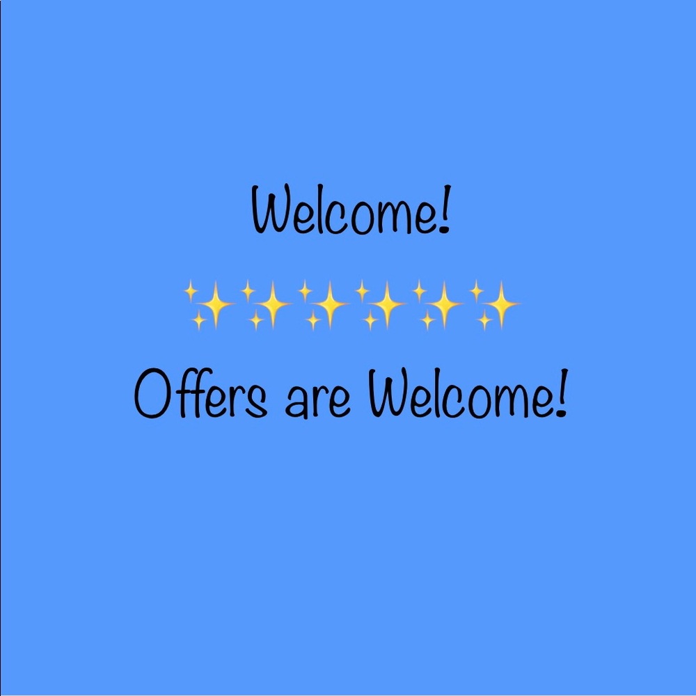 Offers are welcome!